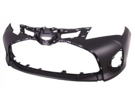 TOYOTA YARIS- 14/16; ÖN TAMPON SİYAH (SİS/PANJUR DELİKLİ) (TW)