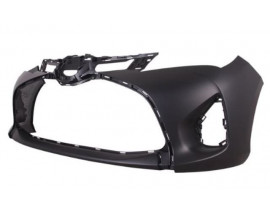 TOYOTA YARIS- 14/16; ÖN TAMPON SİYAH (SİS/PANJUR DELİKLİ) (TW)