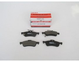 TOYOTA YARIS- 11/16; ARKA FREN BALATASI 1,0/1,3/1,5 (DİSK)(123,1X43,8X14)(BRAMAX)