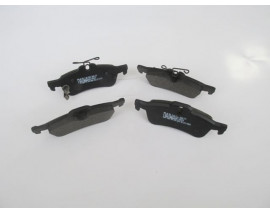 TOYOTA YARIS- 11/16; ARKA FREN BALATASI 1,0/1,3/1,5 (DİSK)(123,1X43,8X14)(BRAMAX)