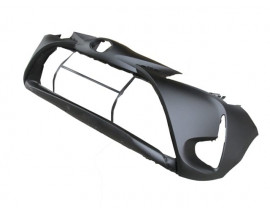 TOYOTA YARIS- 17/20; ÖN TAMPON SİS PANJUR DELİKLİ SİYAH (TYG)