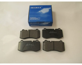 MERCEDES S CLASS- W221- 06/12; ÖN FREN BALATASI (KABLOSUZ)(DİSK)(141.5X76.1X17)(BRAMAX)