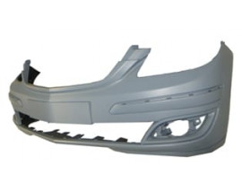 MERCEDES B CLASS- W245- 05/09; ÖN TAMPON GRİ (SİS/BANT DELİKLİ (ELEGANCE/AVANTGARDE) TYG)
