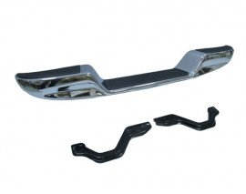 TOYOTA HILUX- PICK UP LN145- 98/01; ARKA TAMPON NİKELAJLI ALTI BOMBELİ (BAĞLANTI BRAKETLERİ İLE)FPI)