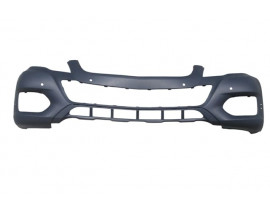 MERCEDES GLK- X204- 12/15; ÖN TAMPON GRİ (FAR YIKAMALI/SENSÖR DELİKLİ)(TW)