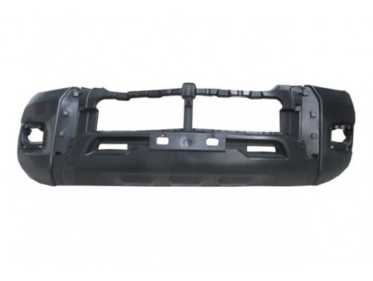 TOYOTA HILUX- PICK UP- 20/24; ÖN TAMPON SİYAH SİS DELİKLİ (KARLIKLI KOMPLE)(INVINCIBLE) (FPI)