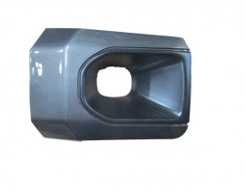 TOYOTA HILUX- PICK UP- 20/24; SİS LAMBA KAPAĞI SAĞ SİYAH/GÜMÜŞ GRİ (INVINCIBLE) (TW)