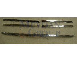 MERCEDES ML CLASS- W163- 98/05; ÖN PANJUR ÇITASI NİKELAJLI SET (5 PARÇA)