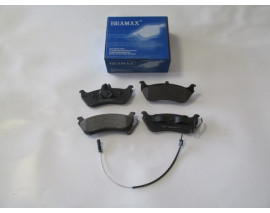 MERCEDES ML CLASS- W163- 98/05; ARKA FREN BALATASI (1 KABLOLU)(140,23X48,45X16,30)(BRAMAX)