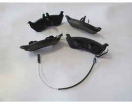 MERCEDES ML CLASS- W163- 98/05; ARKA FREN BALATASI (1 KABLOLU)(140,23X48,45X16,30)(BRAMAX)