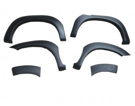 TOYOTA HILUX- PICK UP VIGO- 05/11; ÇAMURLUK AĞZI PLASTİĞİ VE TAMPON DODİK SETİ (6 PARÇA)(4X4)(TW