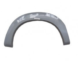 TOYOTA HILUX- PICK UP VIGO- 05/11; ARKA ÇAMURLUK AĞZI PLASTİĞİ SAĞ 4X4 SİYAH VE BEYAZ RENKLİ