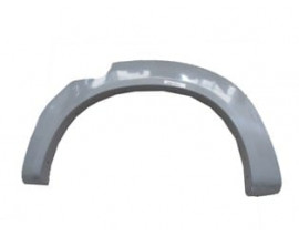 TOYOTA HILUX- PICK UP VIGO- 05/11; ARKA ÇAMURLUK AĞZI PLASTİĞİ SOL 4X4 SİYAH VE BEYAZ RENKLİ