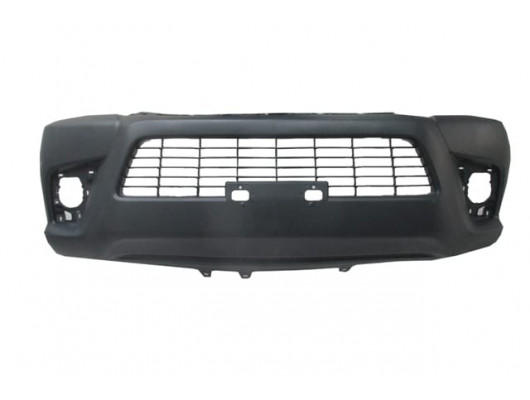 TOYOTA HILUX- PICK UP- 15/19; ÖN TAMPON SİYAH/PANJURLU/SİS DELİKLİ(ÇAMURLUĞU ÇIKINTILI TİP İÇİN)MY)