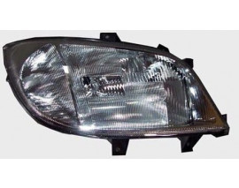 MERCEDES SPRINTER- 00/02; FAR LAMBASI SAĞ ELEKTRİKLİ/SİSLİ/ÇİZGİLİ CAM (H1/H1/H7)(TYC)