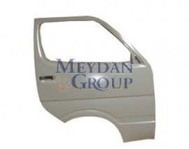 TOYOTA HIACE- MİNİBÜS- 89/97; ÖN KAPI KOMPLE SAĞ GRİ BOYALI (İCELİ/ÇEKOMASTİKLİ) (SIMYI)