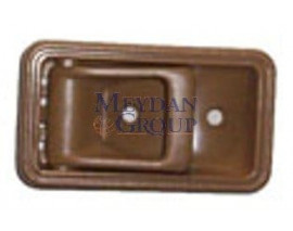 TOYOTA HIACE- MİNİBÜS- 89/97; ÖN KAPI İÇ AÇMA KOLU KAHVERENGİ SAĞ/SOL AYNI (ADET) (HUSHAN)