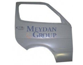 TOYOTA HIACE- MİNİBÜS- 98/05; ÖN KAPI KOMPLE SAĞ GRİ BOYALI (İCELİ/ÇEKOMASTİKLİ) (SIMYI)