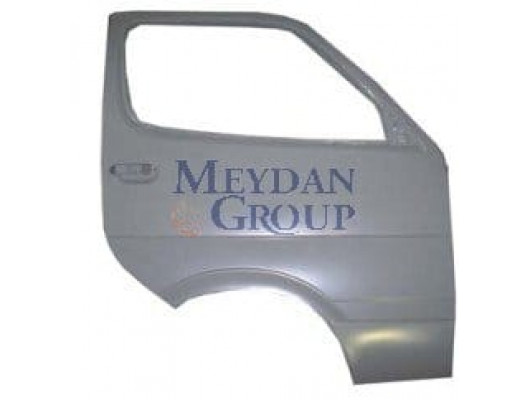 TOYOTA HIACE- MİNİBÜS- 98/05; ÖN KAPI KOMPLE SAĞ GRİ BOYALI (İCELİ/ÇEKOMASTİKLİ) (SIMYI)