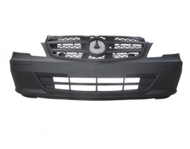 MERCEDES VITO- W639- 11/14; ÖN TAMPON (SİS DELİKSİZ (KENDİNDEN PANJURLU)(BANTLI)