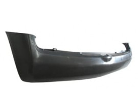 NISSAN MICRA- K12- 03/06; ARKA TAMPON SİYAH (BANTSIZ DÜZ TİP TW)