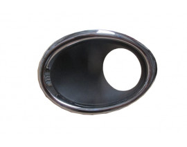 NISSAN QASHQAI- J11- 14/16; SİS LAMBA ÇERÇEVESİ SOL NİKELAJLI (SİS DELİKLİ) (TW)