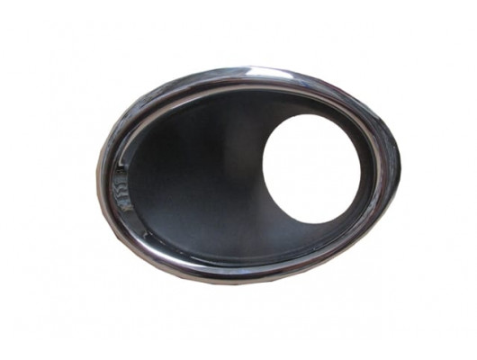 NISSAN QASHQAI- J11- 14/16; SİS LAMBA ÇERÇEVESİ SOL NİKELAJLI (SİS DELİKLİ) (TW)