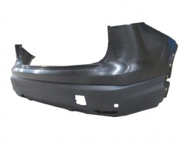 NISSAN QASHQAI- J11- 14/16; ARKA TAMPON SİYAH (SENSÖR DELİKLİ) (TÜV) (TYG)