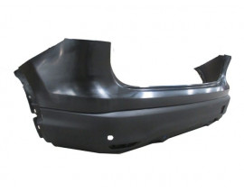 NISSAN QASHQAI- J11- 14/16; ARKA TAMPON SİYAH (SENSÖR DELİKLİ) (TÜV) (TYG)