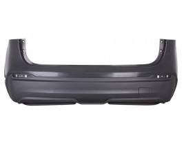 NISSAN QASHQAI- J11- 17/21; ARKA TAMPON SİYAH (SENSÖR DELİKSİZ)(VISIA/TEKNA/SKYPACK)(TYG)