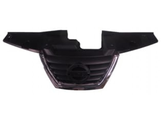 NISSAN JUKE- 11/14; ÖN PANJUR SİYAH ORTA PARÇA (NİKELAJ KAPLAMALI) KAMERA DELİKSİZ (TYG)