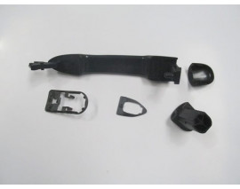 NISSAN PRIMERA- P12- 03/08; ARKA KAPI DIŞ AÇMA KOLU SOL SİYAH (BOYANIR TİP) (HUSHAN)