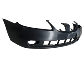 NISSAN ALMERA- N16- SD/HB- 04/06; ÖN TAMPON SİYAH (ASTARLI/SİS DELİKLİ/BANTSIZ TİP) (TYG)