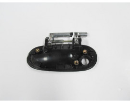 NISSAN ALMERA- N16- SD/HB- 00/06; ÖN KAPI DIŞ AÇMA KOLU SAĞ SİYAH(ELCEĞİ NİKELAJLI)(ŞİFRE DELİKLİ)TW