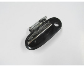 NISSAN ALMERA- N16- SD/HB- 00/06; ÖN KAPI DIŞ AÇMA KOLU SOL SİYAH(ELCEĞİ NİKELAJLI)(ŞİFRE DELİKLİ)TW