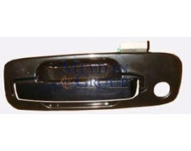 NISSAN X TRAIL- 02/07; ÖN KAPI DIŞ AÇMA KOLU SOL (KOLU NİKELAJLI/ÇERÇEVESİ SİYAH)