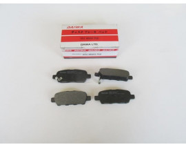 NISSAN X TRAIL- 08/12; ARKA FREN BALATASI 2,0/2,2/2,5 (DİSK) (105.5X38X14) (DAIWA)