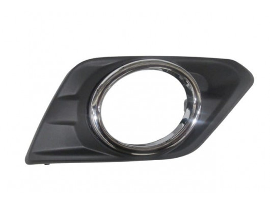 NISSAN X TRAIL- 13/16; SİS LAMBA KAPAĞI SAĞ SİS DELİKLİ NİKELAJ ÇERÇEVELİ (TW)