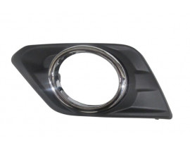 NISSAN X TRAIL- 13/16; SİS LAMBA KAPAĞI SOL SİS DELİKLİ NİKELAJ ÇERÇEVELİ (TW)