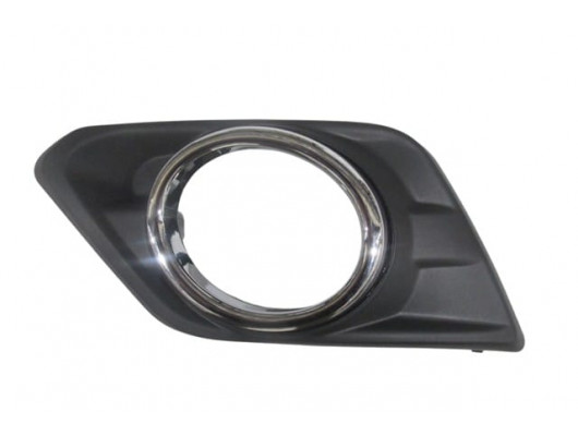 NISSAN X TRAIL- 13/16; SİS LAMBA KAPAĞI SOL SİS DELİKLİ NİKELAJ ÇERÇEVELİ (TW)