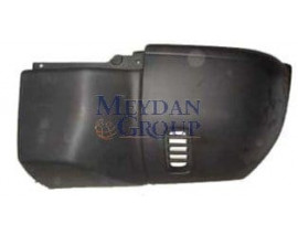 NISSAN PATROL- 98/02; ÖN TAMPON UCU SOL SİYAH (PLASTİK)