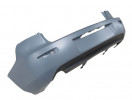 MAZDA 3- SD- 03/06; ARKA TAMPON GRİ (KARLIKLI/PLAKA/REFLEKTÖR DELİKLİ) (TYG)