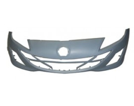 MAZDA 3- SD/HB- 10/11; ÖN TAMPON SİYAH/SİS DELİKLİ TYG)