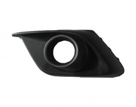 MAZDA 3- SD/HB- 14/16; SİS LAMBA KAPAĞI SOL SİS DELİKLİ ÇERÇEVESİ SİYAH (TW)