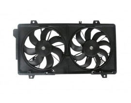 MAZDA 3- SD/HB- 14/16; RADYATÖR VE KLİMA FAN DAVLUMBAZI KOMPLE ÇİFTLİ (9+7 KANAT) (MOTORLU) (ORİS)