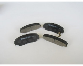 MAZDA B2200- PICK UP- 90/97; ÖN FREN BALATASI (DİSK) (127,7X48,5X15,5) (DAIWA)