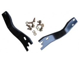 MAZDA B2500- PICK UP- 01/03; ARKA TAMPON NİKELAJLI (ALTI OVAL)(BAĞLANTI BRAKETLERİ İLE) (FPI)