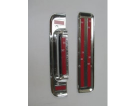 MAZDA BT 50- PICK UP- 07/12; ARKA BAGAJ AÇMA KOLU NİKELAJI ALT ÜST 2 PARÇA SET (FPI)