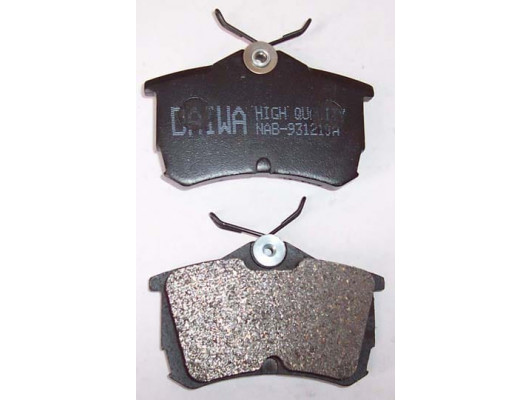 HONDA ACCORD- 01/02; ARKA FREN BALATASI (DİSK) (87X53,2X14) (DAIWA)