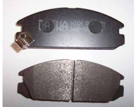 HONDA CRX- 90/94; ÖN FREN BALATASI SEGMANLI (DİSK) (127,8X47,5X15) (DAIWA)